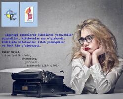 Ilgarigi zamonlarda kitoblarni yozuvchilar yozardilar...